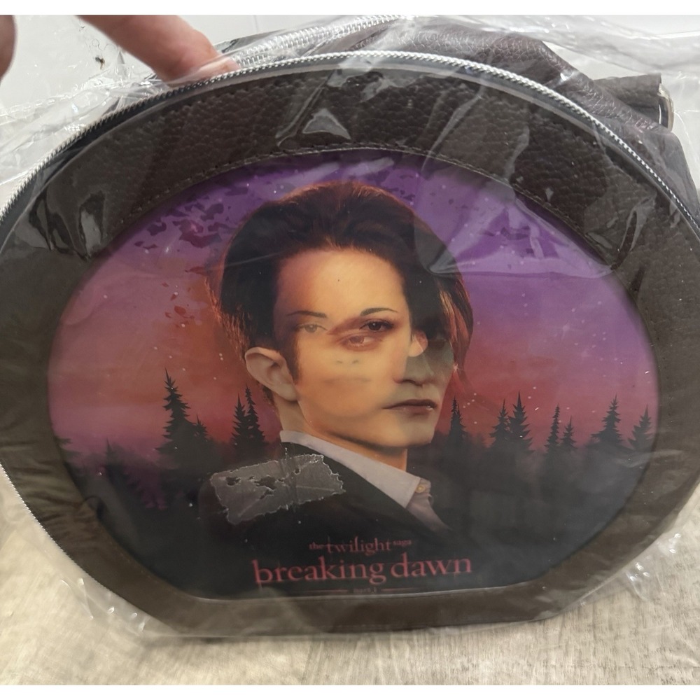 Glamlite Twilight Breaking Dawn 3D Lenticular Motion Makeup Bag NEW